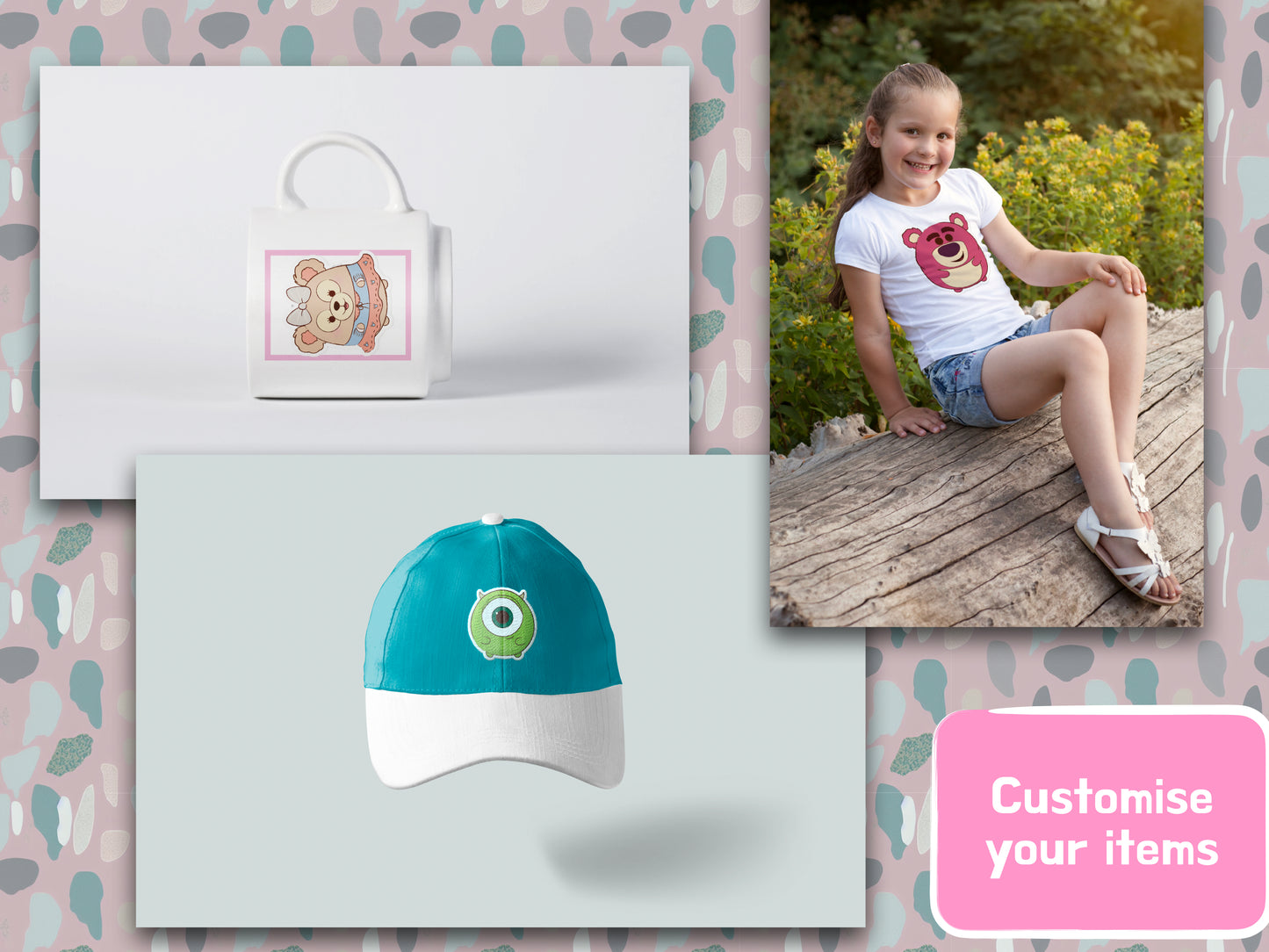 Adorable Disney Friends Clipart PNG JPG Digital Files Download