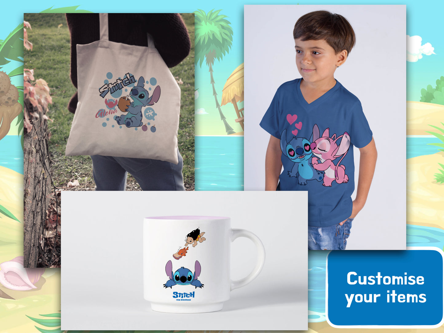 Stitch Clipart PNG JPG Digital Files Download